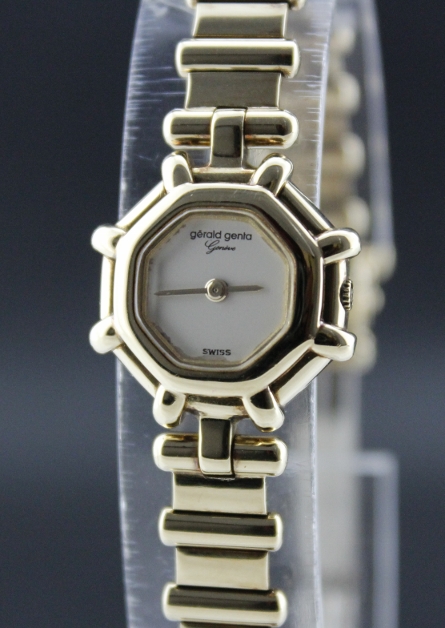 (image for) 18K GOLD GERALD GENTA MINI LADY WATCH